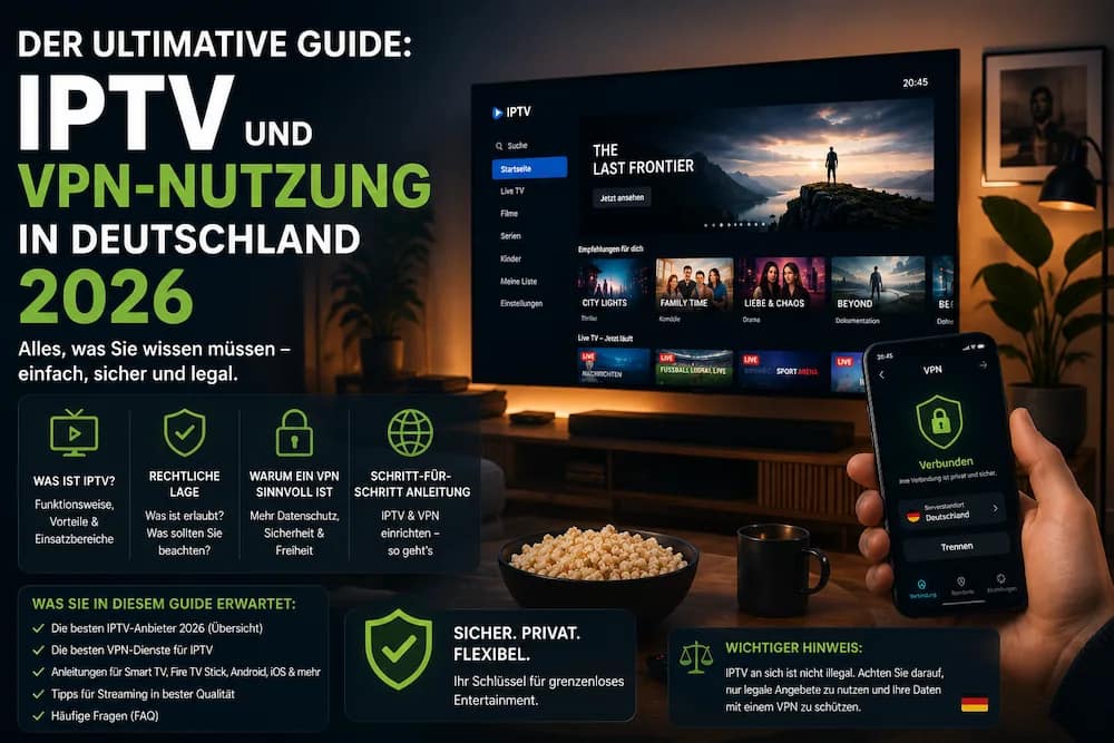 VPN für IPTV in Deutschland